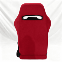 Siège de voiture de course en acier de haute qualité, style Recaro, en tissu PU coloré, avec cadre de siège modifié pour sièges de voiture de course
