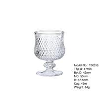 Verres à shot miniatures personnalisables faits à la main de 45 ml pour whisky – Design moderne – OEM/ODM