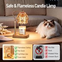 Lampe chauffe-bougie électrique pour la maison, lampe décorative, lampe chauffe-bougie pour bougies décoratives, vente en gros