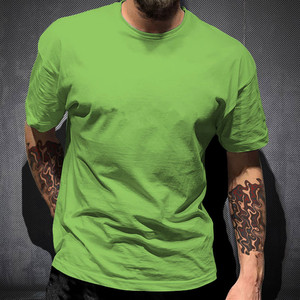 T-shirt en jersey uni personnalisé <span class=keywords><strong>de</strong></span> haute qualité pour hommes Impression <span class=keywords><strong>de</strong></span> <span class=keywords><strong>vêtements</strong></span> directs d'usine bon marché en Chine Logo du client Bienvenue - Product Image 3