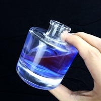 30ml 50ml 125ml Bouteille de parfum en verre carrée et ronde Bouteille vaporisateur en verre transparent Bouteille d'emballage vide