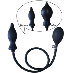Dildo tiup Expander Anal pria dan wanita, mainan seks untuk pasangan permainan vagina Dilator prostat pijat - Product Image 5