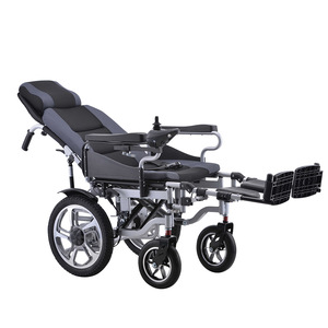 Xingbeijie Electric Wheelchair Aluminum Alloy <b>Reclining</b> Leg Lift Folding For Elderly Disabled - Product Image 1