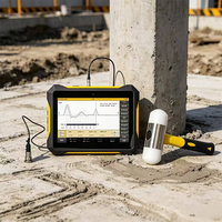 Testeur dynamique de pieux de haute qualité conforme à la norme ASTM Hc-dt58, testeur d'intégrité des pieux à faible déformation