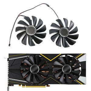 พัดลม GPU RX5700 CF1010U12S FDC10U12S9-C 95มม. สำหรับ <span class=keywords><strong>ASRock</strong></span> Radeon <span class=keywords><strong>RX</strong></span> <span class=keywords><strong>5700</strong></span> <span class=keywords><strong>XT</strong></span> พัดลมระบายความร้อนใน5700XT - Product Image 1