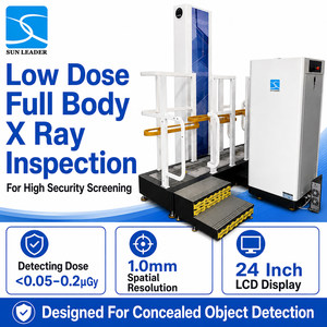 Sistema de Inspección de Seguridad por Rayos X de Baja Dosis para Todo el Cuerpo, Resolución Espacial de 1.0 mm, Tiempo de Inspección <<span class=keywords><strong>3s</strong></span>, Pantalla LCD de 24 Pulgadas para Aduanas - Product Image 1