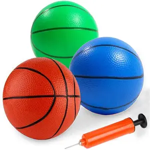 Bola Basket Mini olahraga dalam ruangan luar ruangan goyang pesta permainan balon Pvc bola pantai