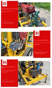 แท่นขุดเจาะแบบโรตารี่ความลึก80เมตรอเนกประสงค์สำหรับการก่อสร้างด้วยมอเตอร์100เมตรสำหรับการขุดเจาะหิน - Product Image 5