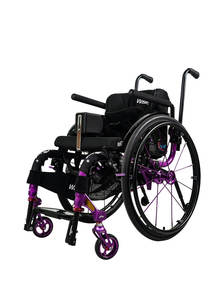 Silla de ruedas rígida deportiva manual autopropulsada pediátrica de fibra de carbono HEDY CW03 para discapacitados con necesidades especiales, niños y niños - Product Image 3