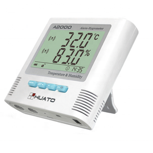 HUATO A2000 공장용 디지털 온습도계 휴대 경보 기능 - Product Image 2