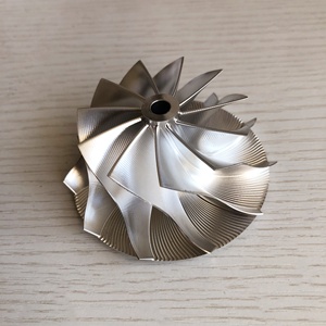GTX3071 XX8849-<span class=keywords><strong>2</strong></span> 54.06/71.40Mm 11 + 0 Mata Pisau Kinerja Tinggi Titik Penggilingan Aluminium 2618/Billet Kompresor Roda untuk 803712-0001 - Product Image 2