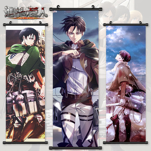 51 Designs Anime Ataque a los Titanes Cuadro Decorativo para Colgar en la Pared, Imagen de Personaje de Dibujos Animados Eren, Póster, Decoración del Hogar, Mural - Product Image 2