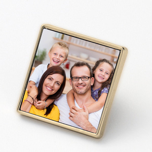Broche de Metal Personalizado con Transferencia Térmica, Diseño Irregular, Impresión de Logotipo, Pin Publicitario - Product Image 2