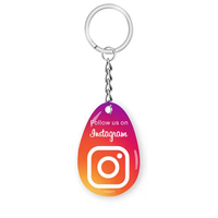 Tarjeta NFC Personalizada con Epoxy, Código QR Dinámico, para Reseñas de Google, Facebook, Instagram, Etiqueta Inteligente para Redes Sociales, Tarjeta de Marketing