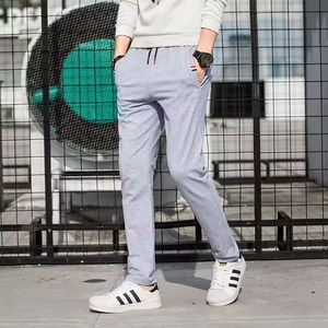 Özel düz Slim Fit OEM gençler <span class=keywords><strong>Sweatpants</strong></span> fransız Terry koşu pantolon erkekler <span class=keywords><strong>Jogger</strong></span> parça kargo pantolon - Product Image 2
