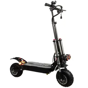 Flj 60v novo modelo 6000 w poderoso corrida fora da estrada scooter adulto