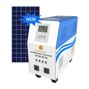 家用5kw 220v自由能发电机5000w太阳能系统