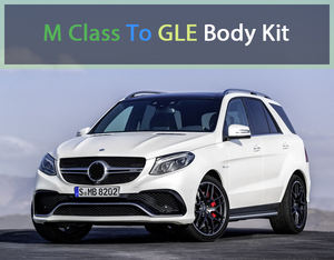 Pare-chocs de voiture Kit de carrosserie complet W166 ML Upgrade W166 GLE Class GLE63 Face Lift Facelift pour <span class=keywords><strong>Mercedes</strong></span> W164 M Class ML - Product Image 2