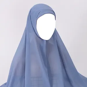 Prezzo Super basso musulmano istantaneo Hijab con underfoard Chiffon vendita calda alta qualità Hijab sciarpa scialle fornitore