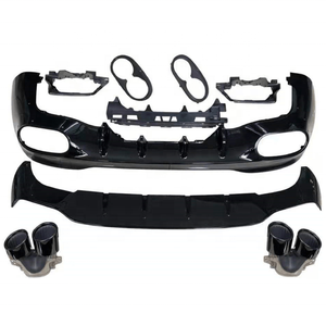 Lame de pare-choc arrière avec embout d'échappement, accessoire de voiture, MERCEDES W118, CLA, <span class=keywords><strong>CLA35</strong></span>, <span class=keywords><strong>AMG</strong></span> - Product Image 3