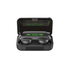 מקורי F9-V5.0 BT 5.0 אוזניות TWS טביעת אצבע מגע אוזניות HiFI באוזן סטריאו אוזניות אלחוטי אוזניות עבור ספורט