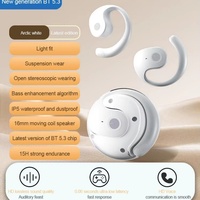 Écouteurs sans fil sportifs avec indicateur LED 5.1, longue autonomie de 3 à 5 heures, son HIFI, étanchéité IPX3, intelligents et HD