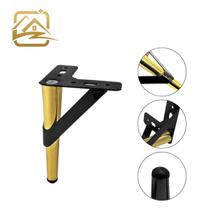 Modern Gold Metal Heavy Duty <b>Sofa</b> <b>Legs</b> <b>for</b> <b>Sofa</b> Bed and Cabinet-Hotel Use Furniture <b>Legs</b> - Product Image 2
