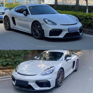 Pare-chocs avant style <span class=keywords><strong>718</strong></span> <span class=keywords><strong>GT</strong></span> <span class=keywords><strong>4</strong></span> pour <span class=keywords><strong>Porsche</strong></span> 982 Boxster Cayman, kit carrosserie amélioré, pare-chocs avant <span class=keywords><strong>GT</strong></span>-<span class=keywords><strong>4</strong></span>, plastique PP apprêté - Product Image 6