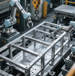 Fabricación de chapa de acero inoxidable con marco de trabajo de <span class=keywords><strong>metal</strong></span> personalizable - Product Image 1