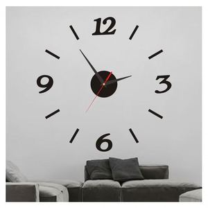 Wall Decorative Acrylic Digital <b>Clock</b> 3D Wall Sticker <b>Clock</b> Modern Quartz Watches for Living Room <b>Bedroom</b> - Product Image 1
