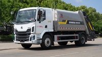 Camion compacteur de déchets Liuzhou Dongfeng 15CBM Euro6 LHD 4x2 Diesel Manuel pour la collecte des déchets municipaux