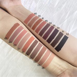 Offre Spéciale Vente en gros Rouge à lèvres imperméable brun mat Rouge foncé Vegan Rouge à lèvres liquide sans cruauté Marque privée - Product Image 5