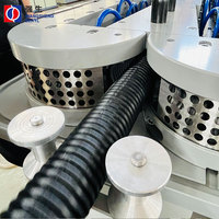PP PE PVA PA Nylon plastique ondulé shisha tuyau électrique tube tuyau faisant la ligne de production ligne d'extrusion
