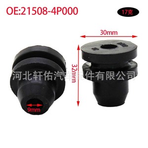 Buje con Brida 21508-4P000 Eje de 16 mm Longitud de 30 mm para Nissan Navara Leaf Pathfinder - Product Image 3