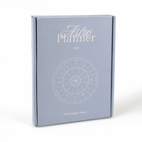 Boîte d'expédition en carton ondulé A-Flute robuste certifiée FSC avec logo personnalisé pour produits de soins personnels et boîtes de shopping en papier kraft