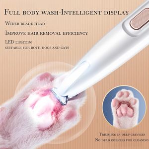 Rechargeable Cordless <b>Cat</b> Hair Trimmer Washable Pet <b>Shaver</b> for <b>Cats</b> and Small Dogs Stainless Steel & Plastic Grooming Tools - Product Image 2