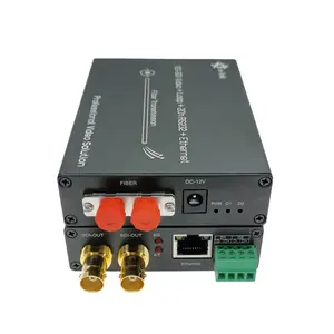 Конвертер 12G SDI в оптоволокно с гигабитным Ethernet и 2Ch обратным передатчиком RS485