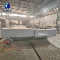 Plateforme flottante modulaire Eterne Steel d'une capacité de charge de 120 tonnes pour le dragage et les travaux aquatiques