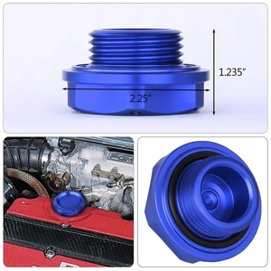 Couvercle de <span class=keywords><strong>réservoir</strong></span> <span class=keywords><strong>d</strong></span>'huile pour moteur Honda Acura, capuchon de <span class=keywords><strong>réservoir</strong></span> en aluminium, Style trou rond, 10 pièces - Product Image 6