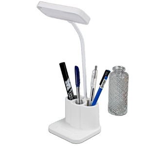 Lampe de <span class=keywords><strong>bureau</strong></span> LED à brancher, design moderne avec porte-stylo, intensité réglable, pour <span class=keywords><strong>bureau</strong></span>, étude, table, étudiant, maison, <span class=keywords><strong>bureau</strong></span> - Product Image 1