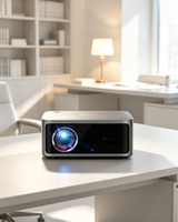 Projecteur HTP X5 LED LCD 1080P 4K Ready, haute luminosité 800 ANSI Lumens, Internet Android, mise au point automatique, home cinéma, stéréo HIFI