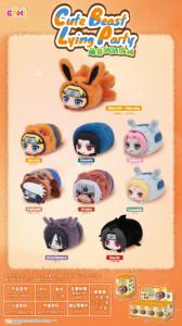 Lot de 12 boîtes en gros Eaki Naruto : Collection de figurines mystère, cartes à collectionner, pendentifs en peluche, boîtes surprises, figurines de bêtes mignonnes, objets de collection Ninja - Product Image 2