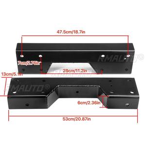 Support arrière C-Notch et système de descente pour Chevy Silverado C1500 GMC Sierra 1988-1998 1999-2007 - Product Image 6