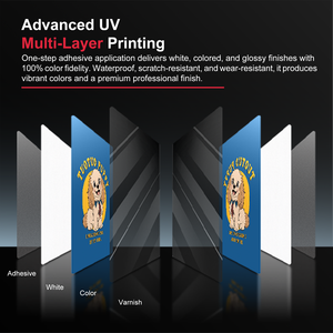 Cầu Vồng A3 UV dtf máy in UV máy in nhãn UV trực tiếp-to-film Roll-to-Roll máy in - Product Image 4