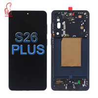 Pantalla AMOLED con Marco para Samsung Galaxy S26 Plus, Ensamblaje de Digitalizador de Pantalla Táctil, Reemplazo Completo