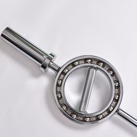 Snbo Multi-fonctionnel Haltérophilie Triceps Barbell Lunettes Bar Gym Fitness Eye Curl Barbell Bar avec poignée de rotation