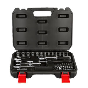 Juego de Llaves de Trinquete con Enchufe de 1/4 de Pulgada, Componentes de Metal y Plástico, Caja de Herramientas, Garantía de 3 Años, Reparación de Automóviles, Uso Automotriz - Product Image 1