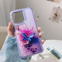 Étui de protection imprimé paillettes époxy mode pour HONOR 200 X7C 4G X9C 400 lite MAGIC 7 PRO 5G 300 5G