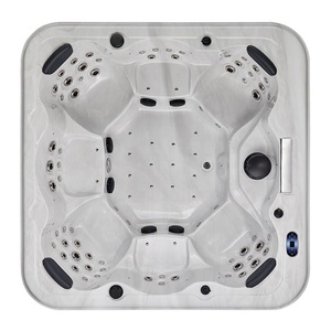 Bains à remous de luxe <span class=keywords><strong>8</strong></span> <span class=keywords><strong>personnes</strong></span> de haute qualité en usine <span class=keywords><strong>spa</strong></span> extérieur massage jacuzzier bain à remous - Product Image 4