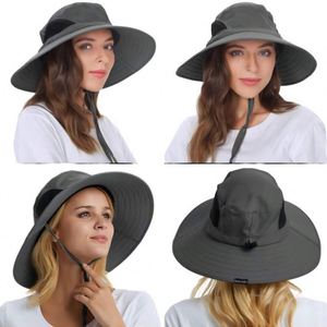 Wholesale Summer 2024 Waterproof Bucket <b>Hat</b> Beach <b>Hat</b> <b>Sun</b> Protective Fishing Boonie <b>Hat</b> for <b>Men</b> - Product Image 6